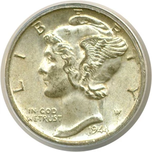 image for: 1944 10c ANACS AU58