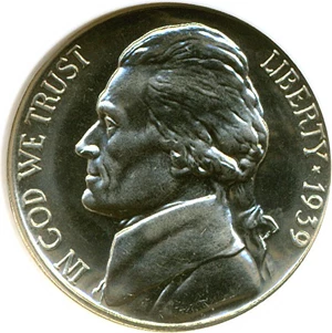 image for: 1939 5c NGC Proof 67