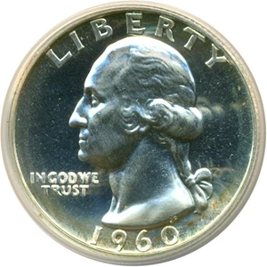 image for: 1960 25c ANACS Proof 65