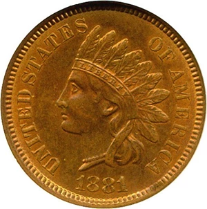 image for: 1881 1c NGC MS64 RB