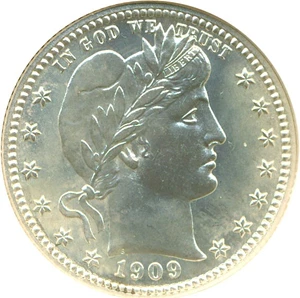 image for: 1909 25c NGC Proof 64