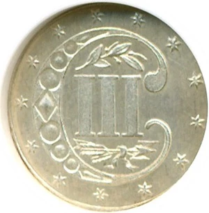 image for: 1867 3cS NGC Proof 64
