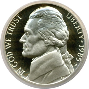 image for: 1985-S 5c ICG Proof 70 DCameo