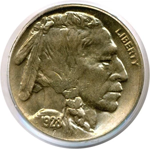 image for: 1928-D 5c PCGS MS65