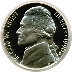 image for: 1990-S 5c ICG Proof 70 DCameo