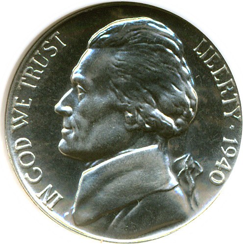 image for: 1940 5c  NGC Proof 66