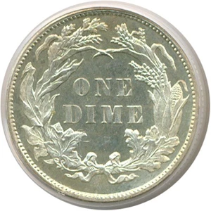 image for: 1888 10c PCGS Proof 65 Cameo