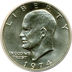 image for: 1974 $1 ANACS MS64