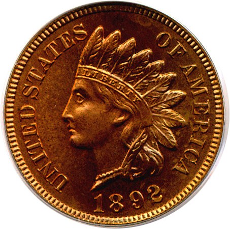 image for: 1892 1c  PCGS Proof 66 RD