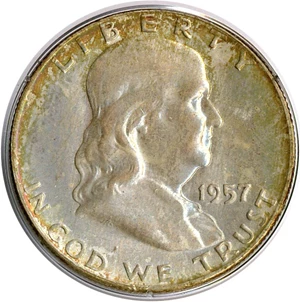 image for: 1957-D 50c PCGS MS66