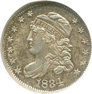 image for: 1834 H10c NGC MS61