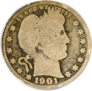 image for: 1901-S 25c PCGS Good-4