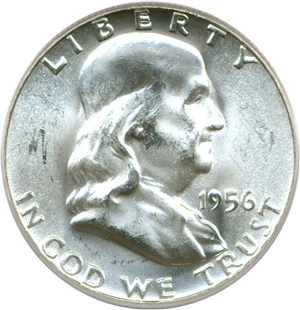 image for: 1956 50c PCGS MS65 FBL