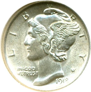 image for: 1918 10c DGS MS62
