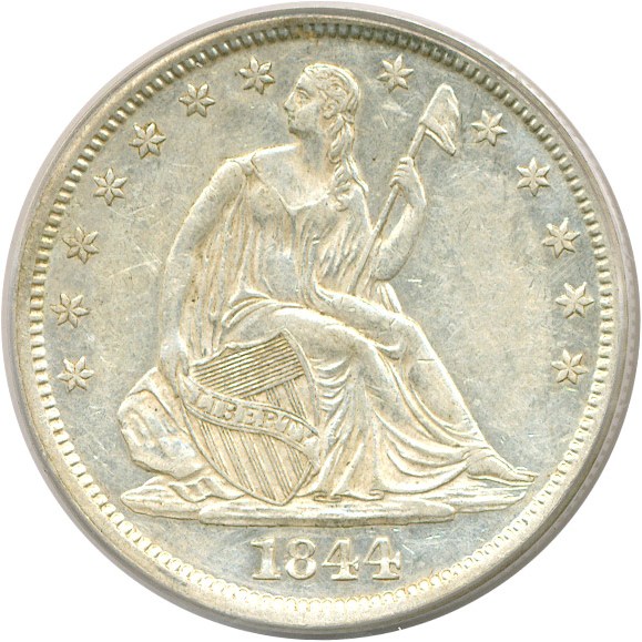 image for: 1844-O 50c  PCGS AU55 