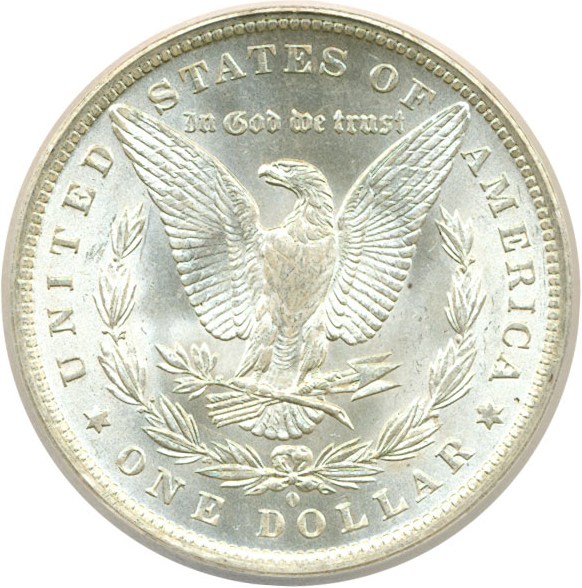 image for: Hot 50 VAM: 1884-O $1 VAM 10  O/O ANACS MS64