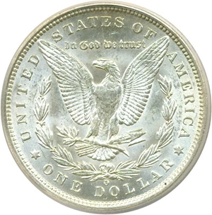image for: Top 100 VAM: 1887-O $1 VAM 2 RPD ANACS MS63