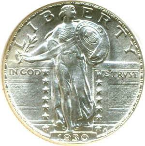 image for: 1930 25c DGS AU58