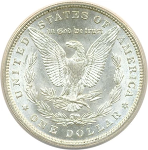 image for: Hot 50 VAM: 1880 $1 VAM 11 Checkmark ANACS MS62