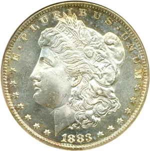 image for: 1883-CC $1 ANACS MS66 DMPL