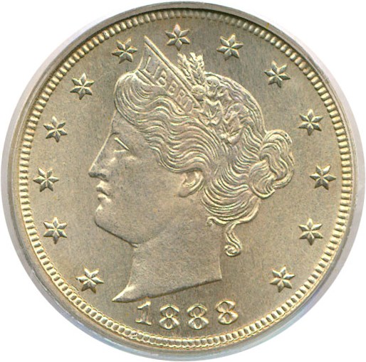 image for: 1888 5c  PCGS Proof 66 