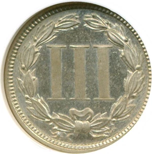 image for: 1871 3cN NGC Proof 63 Cameo