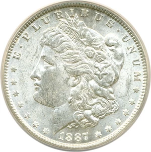 image for: Top 100 VAM: 1887 $1 VAM 12 DDO ANACS MS62