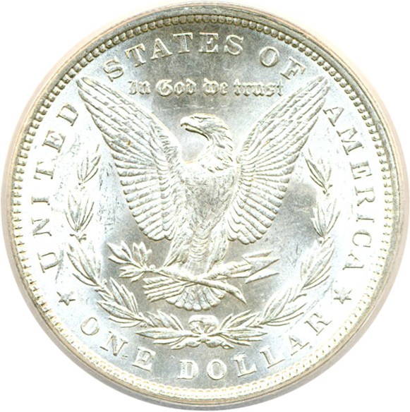 image for: Hot 50 VAM: 1889 $1 VAM 16  Doubled Ear ANACS MS62 