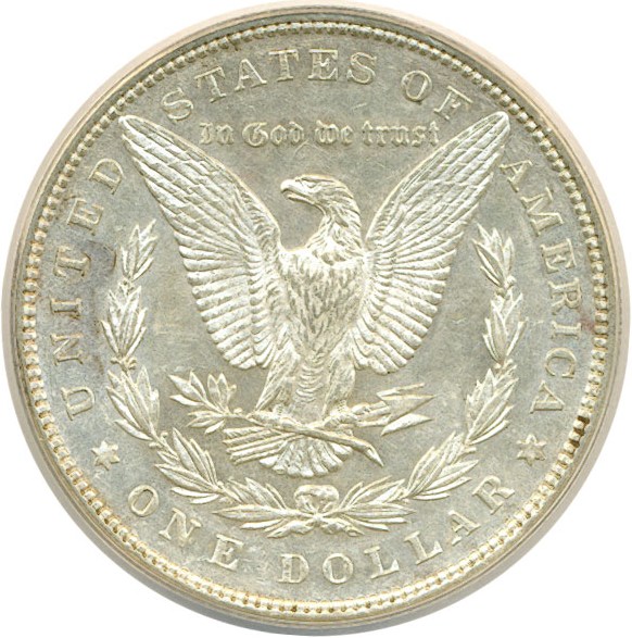 image for: Top 100 VAM: 1886 $1 VAM 17  DDR ANACS AU55