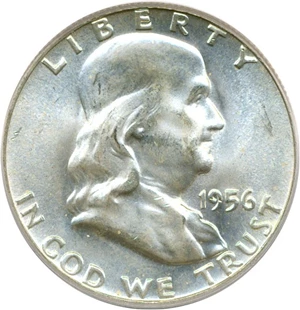 image for: 1956 50c PCGS MS65 FBL