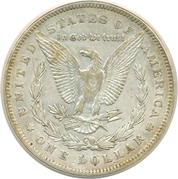 image for: Hot 50 VAM: 1878 7TF $1  VAM 169  Quad Stars ANACS XF40 Details (Cleaned)