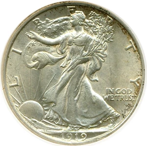 image for: 1919 50c DGS MS60 (Lightly Cleaned)
