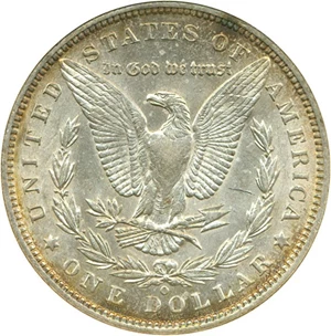 image for: 1887-O $1 VAM 2 ANACS AU55