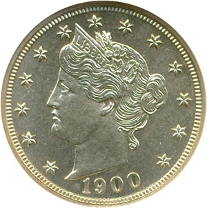 image for: 1900 5c NGC Proof 65