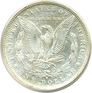 image for: Top 100 VAM: 1889-O $1 VAM-2A ANACS XF45 Details (Scratched, Cleaned)