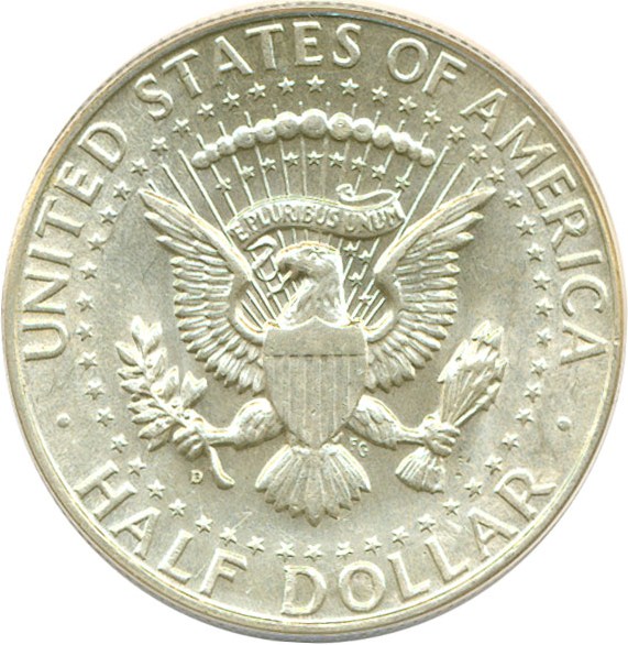 image for: 1964-D 50c ANACS AU58 (DDO-008, FS-108)