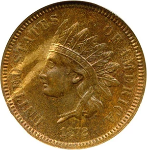image for: 1872 1c NGC MS65 RB (Snow-6)