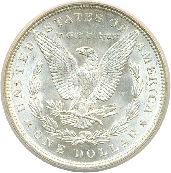 image for: Hot 50 VAM: 1886 $1 VAM 1C ANACS MS62