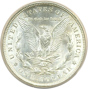 image for: 1921-D $1 VAM 1N Unicorn ANACS MS61