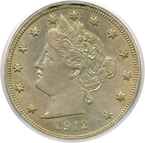 image for: 1912 5c PCGS MS63