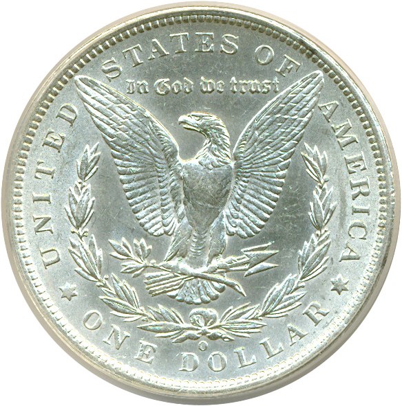 image for: Hot 50 VAM: 1886-O $1 VAM 7  O/O ANACS AU55 Details (Cleaned)