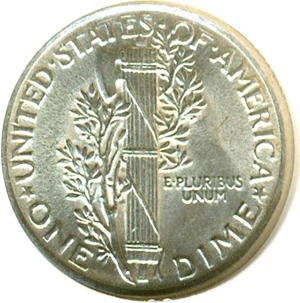 image for: 1918 10c DGS MS62