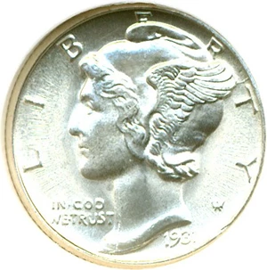 image for: 1931 10c DGS MS65