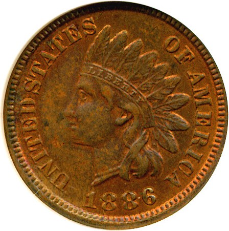 image for: 1886 1c Type 1 NGC MS65 RB