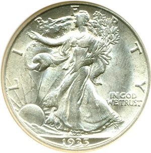 image for: 1935-D 50c DGS AU58