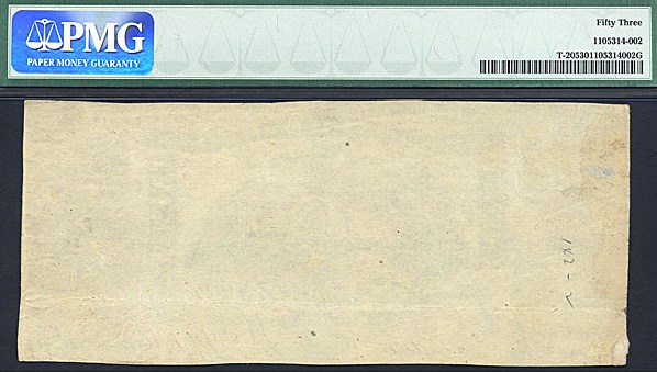 image for: CSA: Fr.T20 1861 $20 September 2 PMG AU53  [15244]