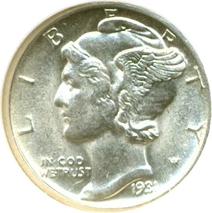 image for: 1931-D 10c FS-101, DDO-001 DGS AU58