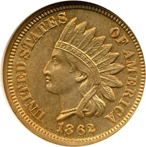 image for: 1862 1c NGC MS64