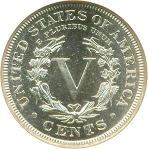 image for: 1892 5c NGC Proof 65 Cameo