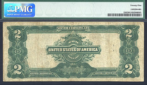 image for: Fr.258 1899 $2 Mechanics & Agriculture PMG VF25  [N99418730]